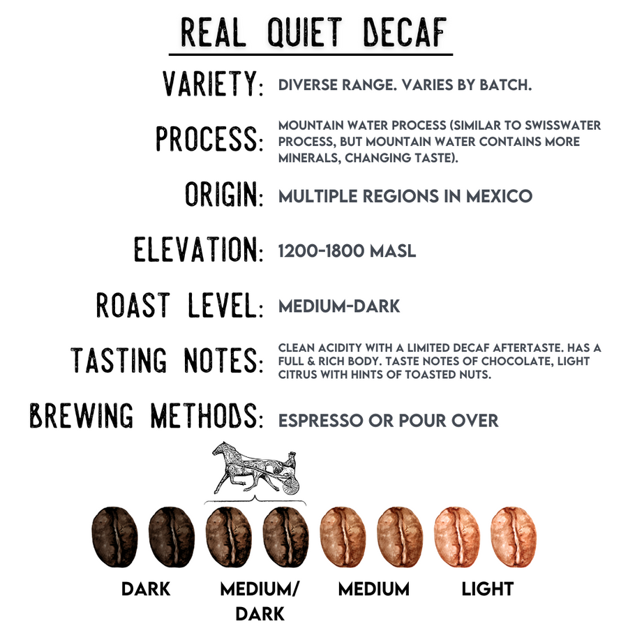 1kg Real Quiet Decaf