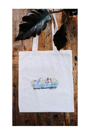 Sunday Silence Coffee Tote